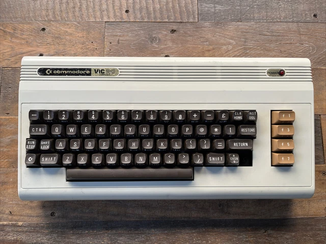 Commodore VIC 20 Computer Only - WORKING - 2 PIN AC Model -