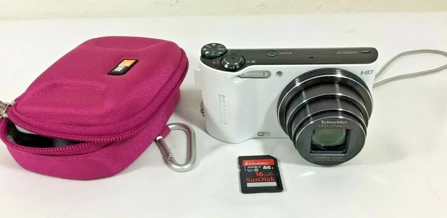 Samsung WB150F 14.2MP Digital Camera W/ 18x Zoom - White