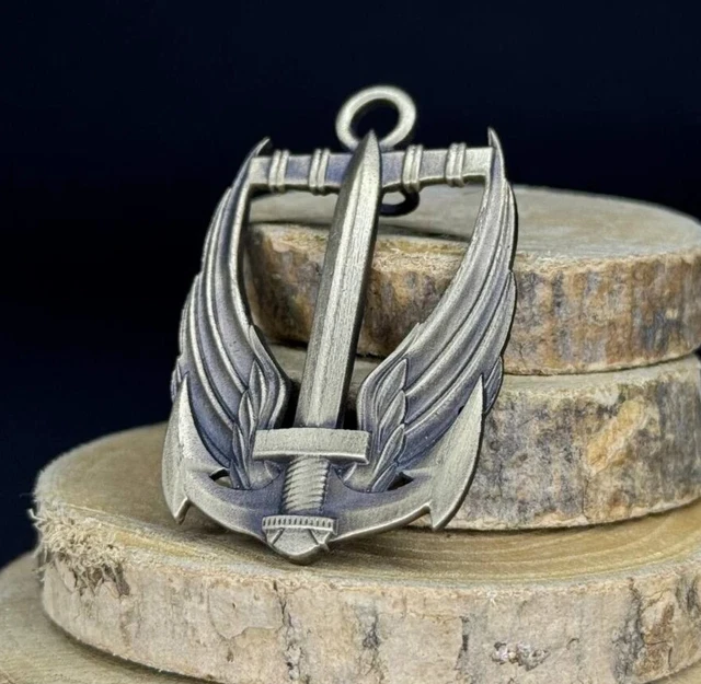 INSIGNE BÉRET CASQUETTE MILITAIRE UKRAINIENNE "FORCES AÉROPORTÉES D