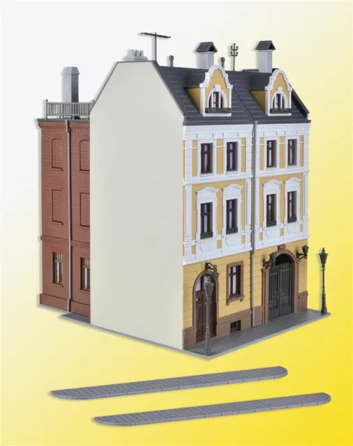 Kibri H0 38389 - Maison de Ville Avec Fabrikanbau Kit de Montage Produit Neuf