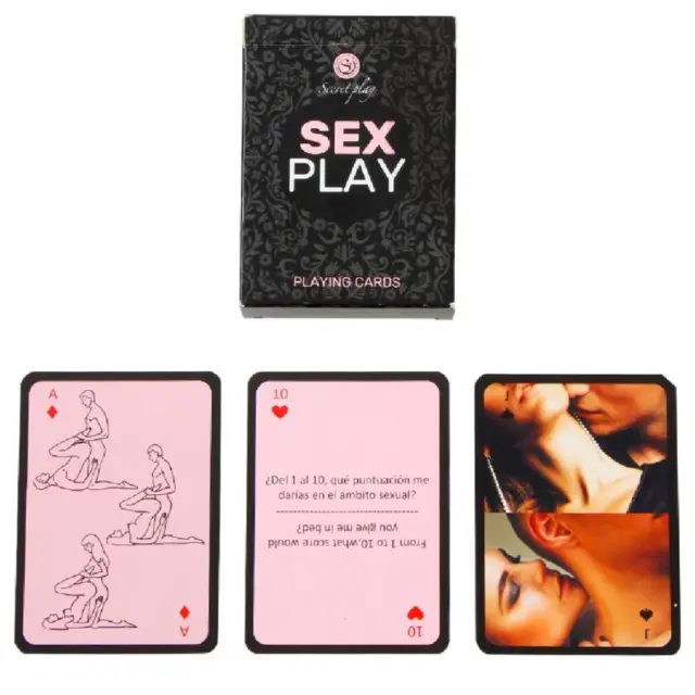 Secretplay - Sexual Play Playing Cards Es/En