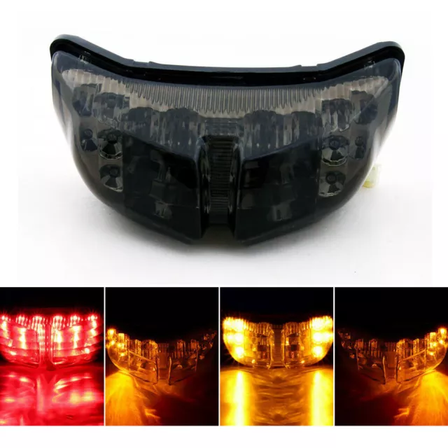 Clignotant LED Feu arrière intégrés Pour Yamaha FZ1000/FZ1/FZ1 Fazer 06-10 Smoke