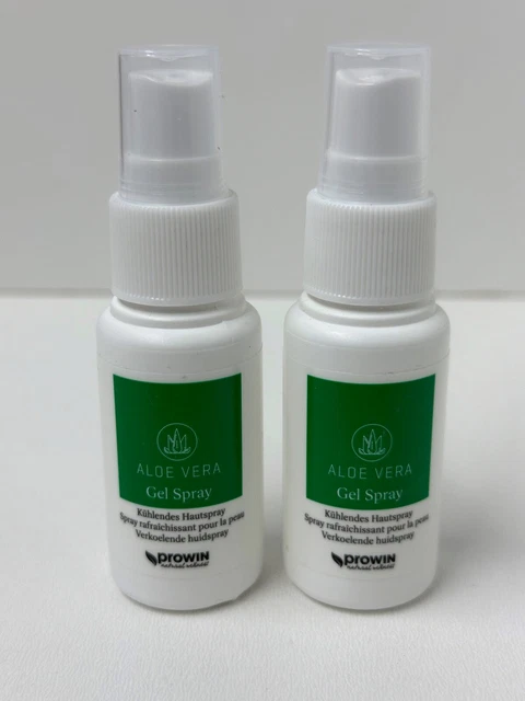 PROWIN ALOE VERA Gel Spray 30ml 99,5% Aloe Vera -- NEU -- Doppelpack 2x30ml  EUR 16,90 - PicClick DE