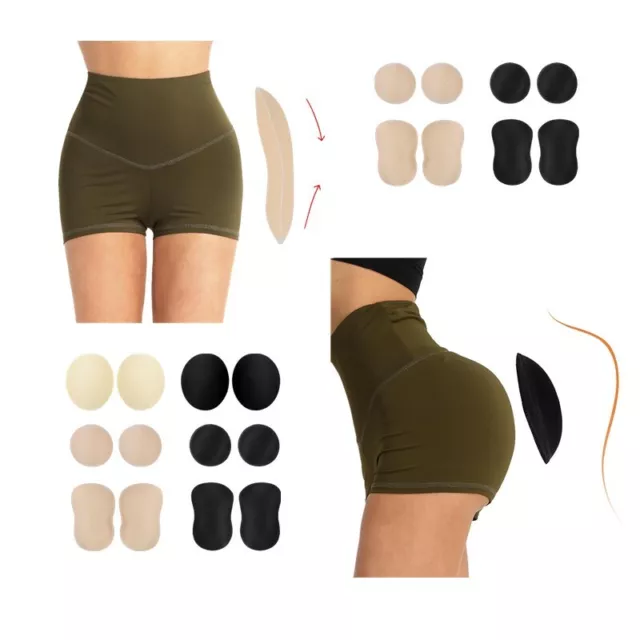 1 Pair Enhancing Bottom Removable Foam Hip Butt Lifter Pads Sponge Shapewear