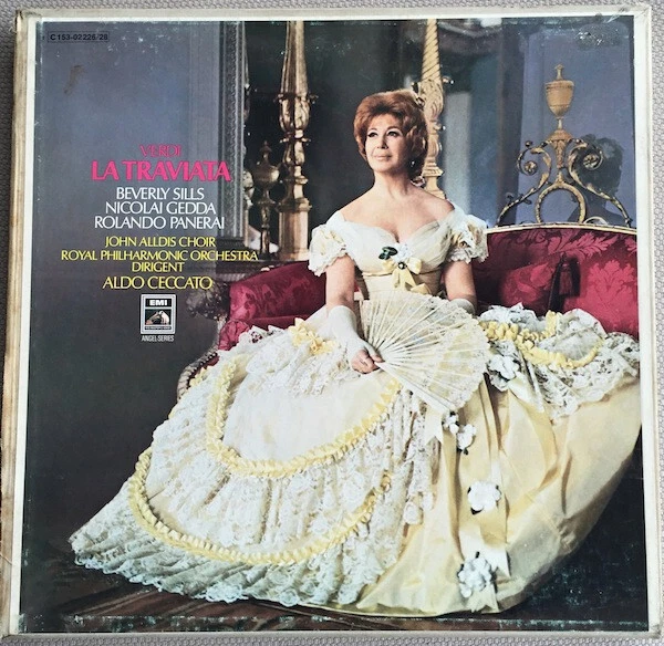GIUSEPPE VERDI BEVERLY Sills Nicolai Gedda Rolando Panerai John