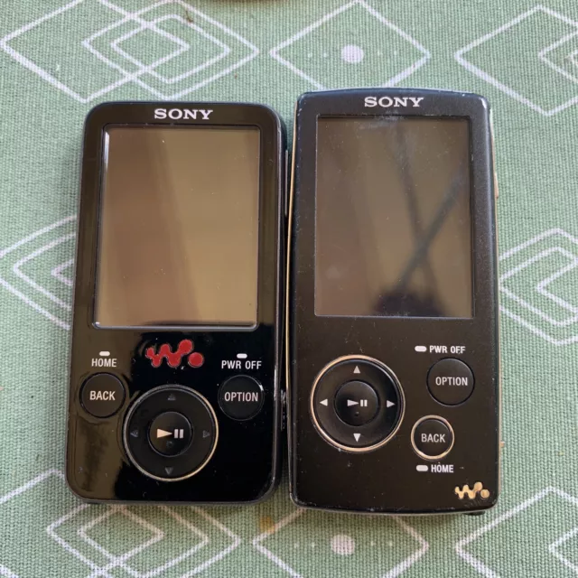 Sony NWZ-A815 2GB Et NWZ-E436F.Walkman MP3 Player