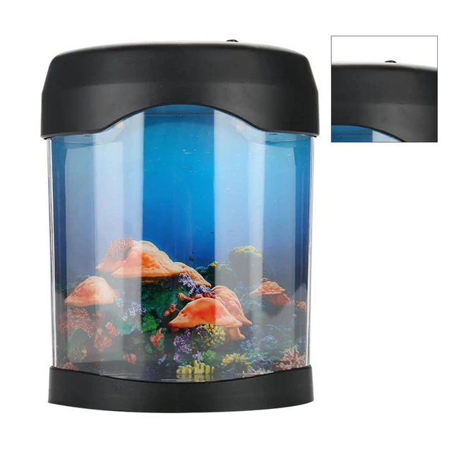 USB Aquarium Light Desk Mini Fish Tank Mood LED Lighting Color Changing HOT 2