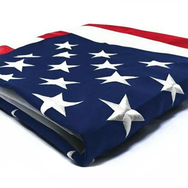 USA Flag American Large Flag 10x15 ft 420D UV Protected Embroidered US