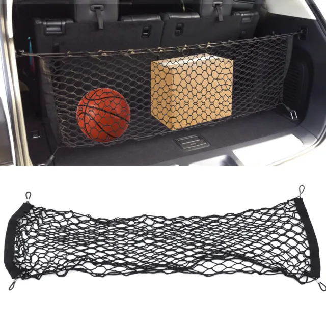 For Car Rear Universal Bag Hook Envelope Style Trunk Cargo Net Storage Organizer