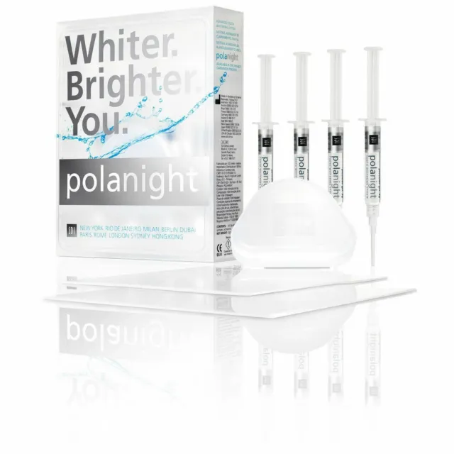 2 X SDI Pola Night Kit 22 Percent Dental Tooth Whitening Bleach Kit of 4 x 3gm