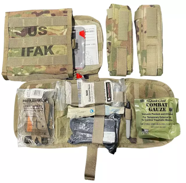 USGI IFAK II First Aid Kit Complete OCP 2