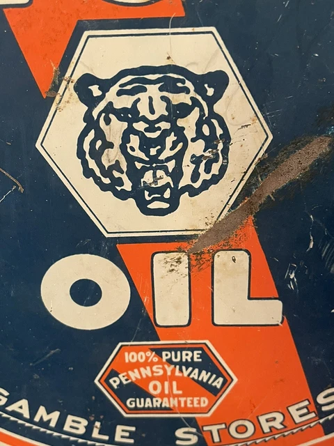 VINTAGE TIGER MOTOR Oil Rocker Can $1,750.00 - PicClick CA