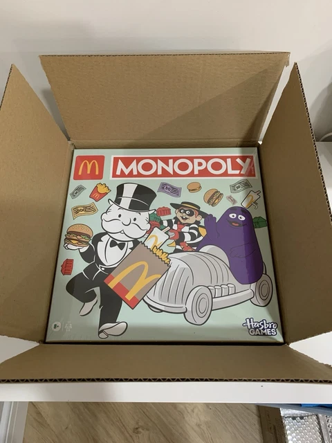 MCDONALD’S LIMITED EDITION 2025 Monopoly Board Game Rare UK New Factory ...