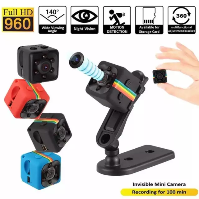 Mini Hidden Camera Motion Night Surveillance Outdoor Small Video Cam Sports