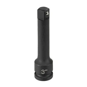 3/8" Drive x 3" Extension with Friction Ball 1143E Grey Pneumatic 1143E 0 Metal