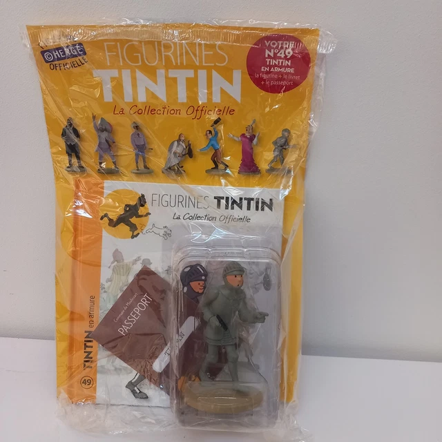 Figurine Tintin Cow-boy - Collection Officielle Hergé - Numéro 30 - Occasion