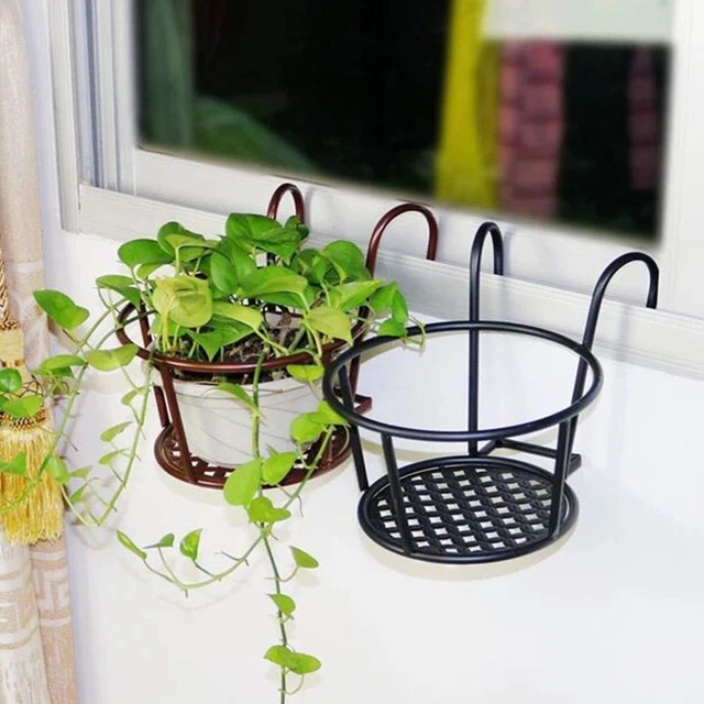 Décor à la maison Balcon Pot à fleurs suspendu, Pot de planteur, Garde-corps