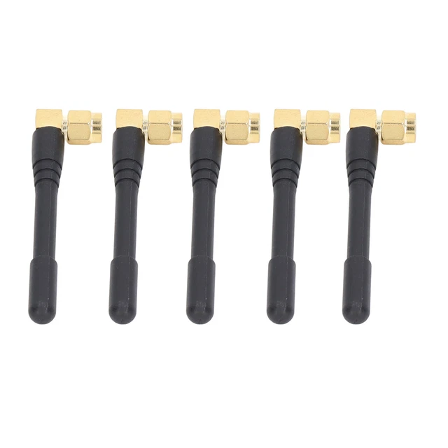 5x Antenna GSM A Doppia Frequenza 3DBi SMA Maschio Per Modulo Allarme Drone