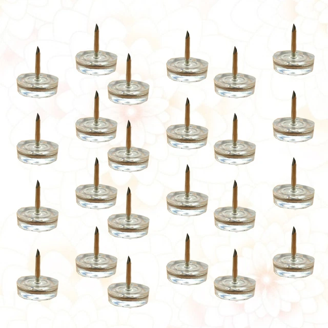 24 PCS Beinschützer Für Möbel Dekorativer Möbelstift Möbelbein-Bodenschutz