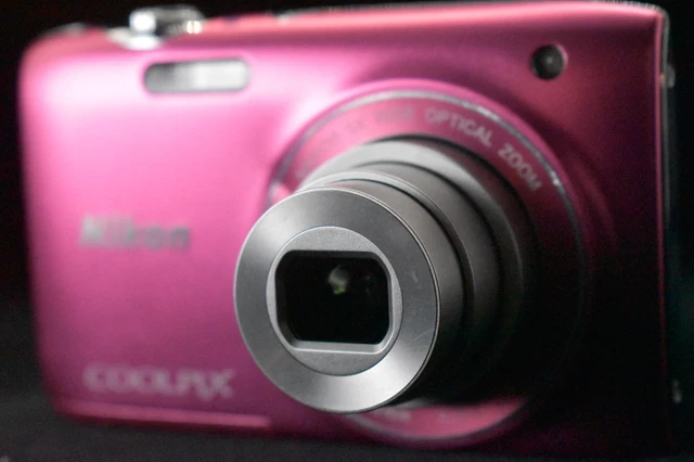1 YR WARRANTY] Nikon Coolpix S3100 Pink 14.0 MP Digital
