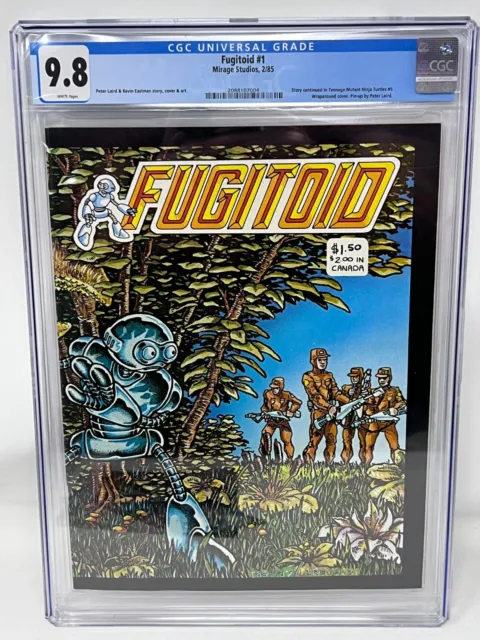 Mirage Studios FUGITOID #1 1st Appearance of Fugitoid CGC 9.8 White Pages (1985)