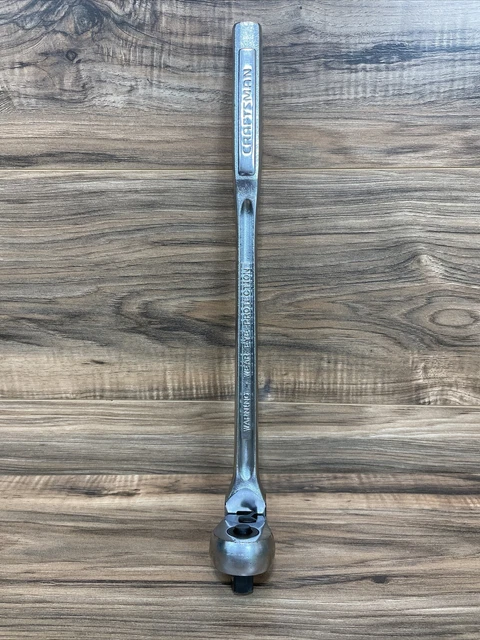 Craftsman 1/2" Drive Flex Head Long Handle Ratchet Vvn-44816 Usa Made B2 Craftsman 1/2" Drive Flex Head Long Handle Ratchet Vvn-44816 Usa Made B2