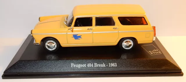 NOREV PEUGEOT 404 BREAK 1963 POSTES POSTE PTT 1/43 in blister box