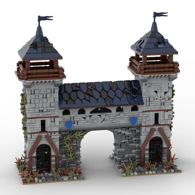 YOUFOY MEDIEVAL CASTLE'S Keep Outpost Model Building Toys 2692 Pieces ...