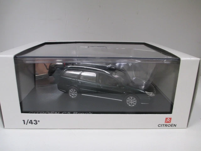 Miniature Citroën C5 I Phase 1 Verte Norev - Échelle 1:43, Modèle D'occasion, Collection Auto