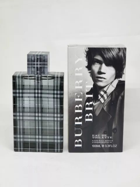 Burberry Brit for Men 3.3 oz / 100ml EDT !!! Old Formula!!! 2