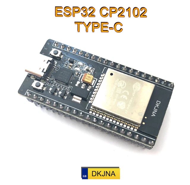 NodeMcu ESP32 WROOM-32 Type C Development Board Dual Core  WiFi Bluetooth CP2012