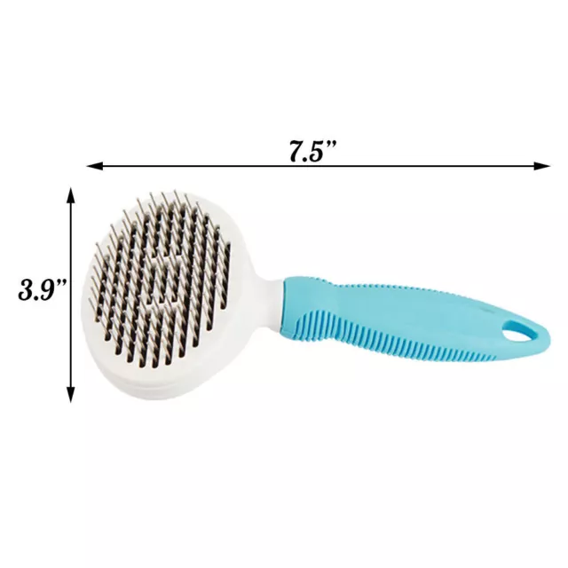 Pet Brush Hair Remover Dog Cat Comb Self Cleaning Slicker Grooming Message Tool 3