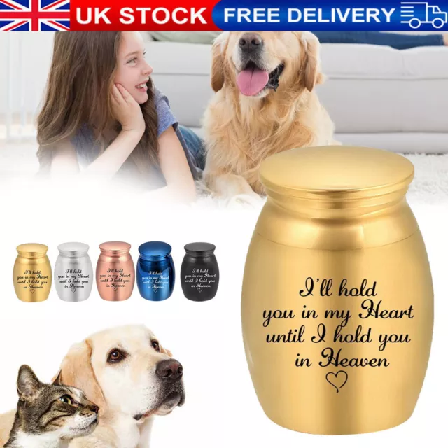UK Cremation Urn Jar Holder Keepsake for Human Pet Ashes Memorial Funeral Box