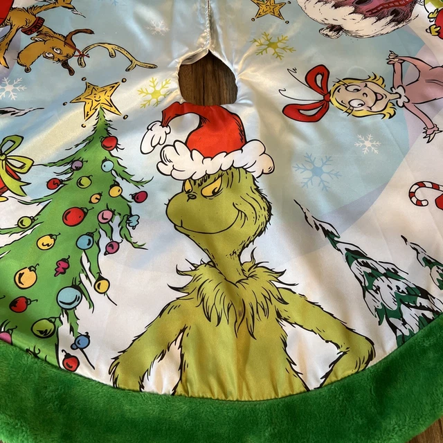 THE GRINCH THAT Stole Christmas 48" Christmas Tree Skirt Dr Seuss How