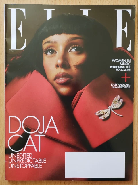DOJA CAT, RINA Sawayama, Eva Herzigova, Anne Hathaway Elle Mag June
