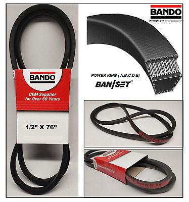 BANDO Power King Replacement Belt for MTD 754-0441, 954-0441 / A74 1/2"X76in