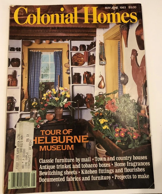 Colonial Homes Magazine May-June 1983
