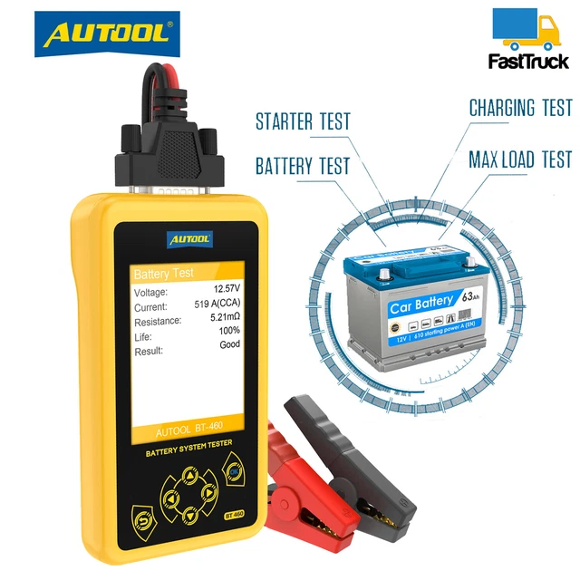 12V 24V AUTO Batterietester Batterie Prüfer Diagnosegerät PKW kfz ...
