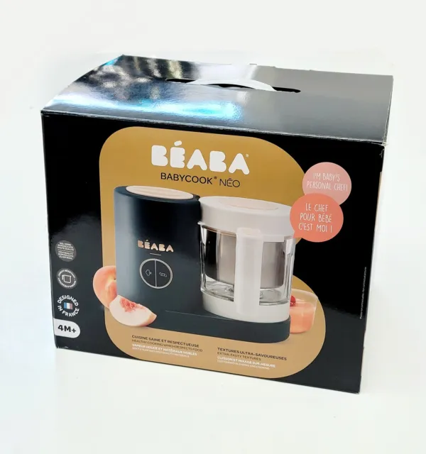 Procesador de alimentos Beaba BABYCOOK Neo Baby licuadora de cocina al vapor 4 en 1 5,5 - SIN OLLA