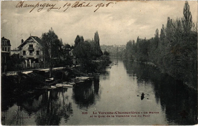 CPA La Varenne La Marne et le Quai de la Varenne (1347797)