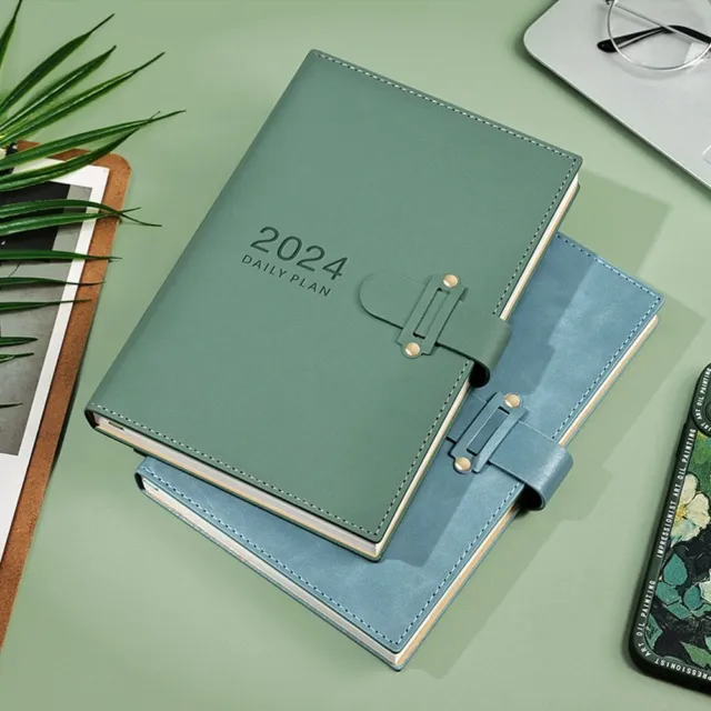 A4 A5 Agenda 2024 Planner Notebook Diary Weekly Planner Goal Habit