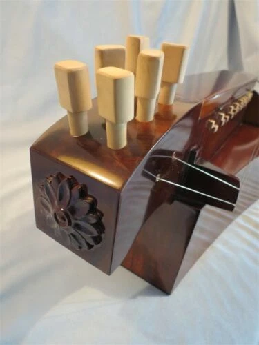 Hand Made 6 strings 24 keys Hurdy Gurdy,Maple wood #2 9