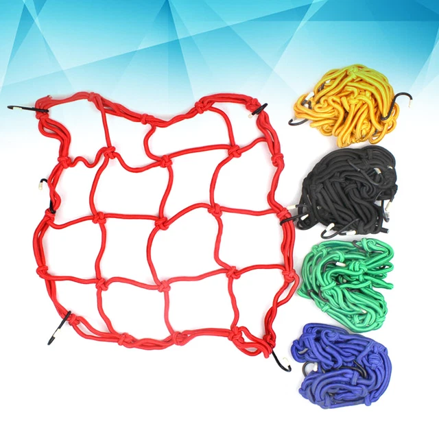 Moto Maille Net Sac Réservoir de Carburant Bagages Net Moto Vélo Bungee Net Sac