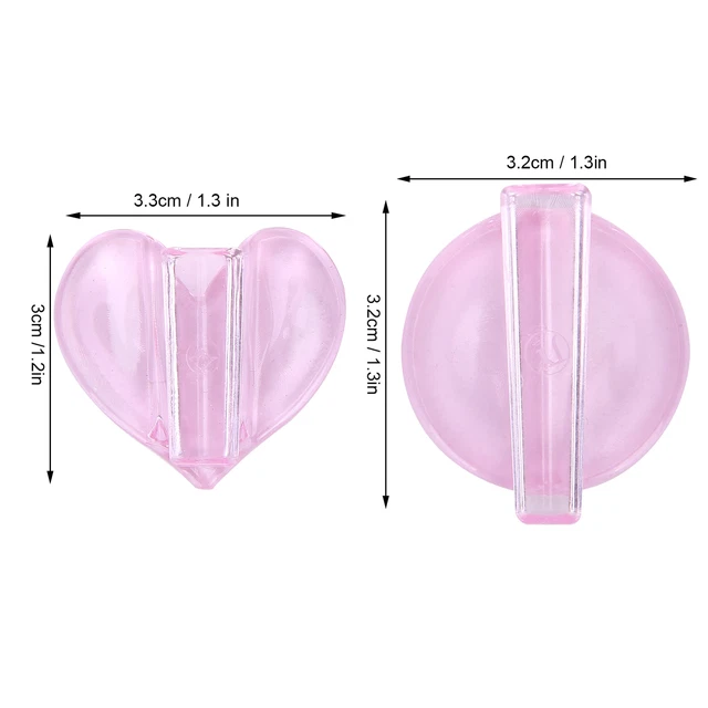 2pcs Nail Art Metal Slice Nail Metal Curve Making Mold Metal Frame Piegatura Set