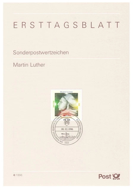 Bund ETB Nr. 4/1996 - Martin Luther