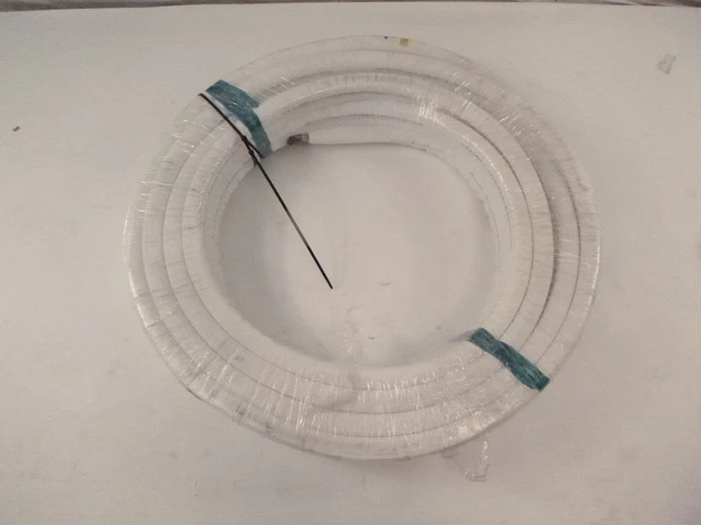 50' Rectorseal Lineset Gel NF 1/4" x 3/8" x 1/2" Copper White Line Hide