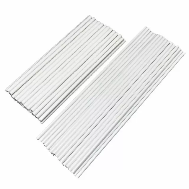 Cake Dowels x60 8 Inch and 12 Inch White Plastic Decorating Sugarcraft Wedding