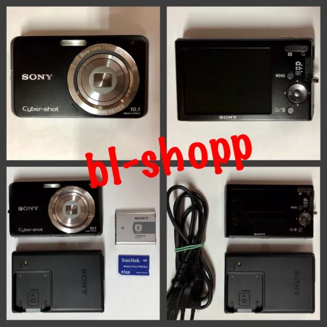 Sony Cyber-shot  DSCW180  Fotocamera Digitale 10,1 MP Zoom ottico 3x Come Nuova