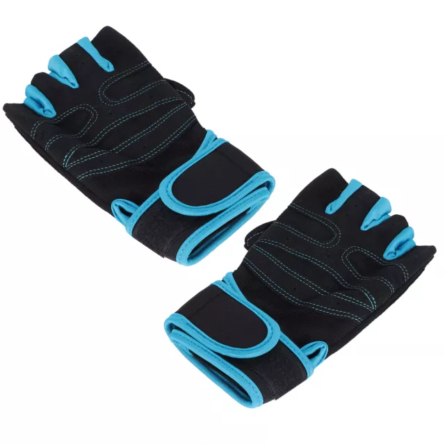 Half Finger Fitness Protective AntiSlip Wrist Support Weight Lifting~