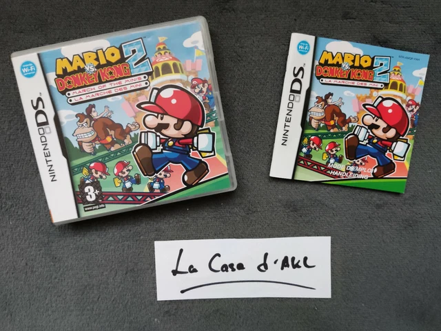 ₪ PAS DE JEU ₪ Boite Notice Nintendo DS - Mario vs Donkey Kong 2